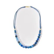 Doğal Taşlı Mavi Kolye 1912505-83077 Mavi-83077 One Size