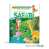 Doğal Yaşamda Safari Eğlenceli Öğretici Aktivite Kitabı - Dikkat Atölyesi Yayınları