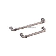 Doğanlar Kapı Kolları 192 mm Gusto Antik Gümüş Mobilya Kulp