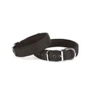 Doggie 1.5x20-25 cm Siyah Comfort Dokuma Köpek Boyun Tasması