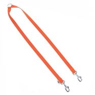 Doggie 2.5x70-60 cm Turuncu Dokuma Çift Köpek Gezdirme Tasma Aparatı
