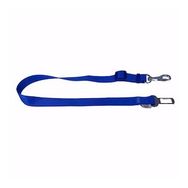 Doggie 2,5x50-80 cm Royal Mavi Dokumadan El Yapımı Köpek İçin Emniyet Kemerli Bağlantı Aparatı