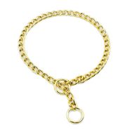 Doggie 3x50 50 cm Gold Eğitim Serisi Zincirli Köpek Boyun Tasması