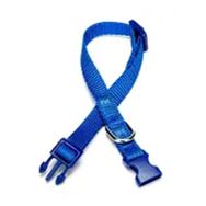 Doggie Ayarlanabilir Özellikli Dokumadan El Yapımı Lacivert 1x20-30 cm Köpek Boyun Tasması