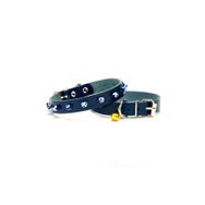 Doggie BKT-12-MV 11.2x26 cm Mavi Large Nazar Boncuklu Kedi ve Küçük Irk Köpek Tasması