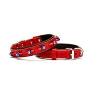 Doggie Comfort Nazar Boncuklu Kırmızı 2x40 cm Köpek Tasması