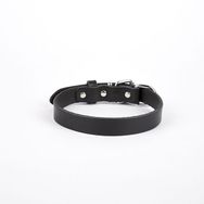 Doggie Deri El Yapımı 1,5x20-26 cm Siyah Köpek Boyun Tasması