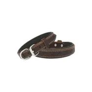 Doggie Deri Kemik Desenli 55 cm Medium Köpek Boyun Tasması