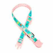 Doggie Dokuma Pembe 30 cm Kedi Boyun Tasması