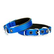 Doggie DSBT 2510 Dokuma Softlu Mavi Köpek Boyun Tasması