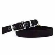 Doggie DSBT-4010L-SYH 4x57-65 cm Siyah Konfor Seri Dokuma Köpek Boyun Tasması