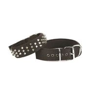 Doggie DSBT-5012M Dokuma Çivili Siyah Köpek Boyun Tasması