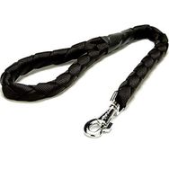 Doggie El Yapımı Örgülü Siyah 3x100 cm Köpek Gezdirme Kayışı