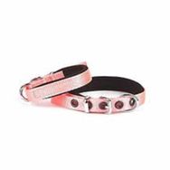 Doggie El Yapımı Pembe 1.5x25-30 cm Köpek Boyun Tasması