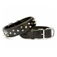 Doggie El Yapımı Siyah 4x47-55 cm Köpek Boyun Tasması