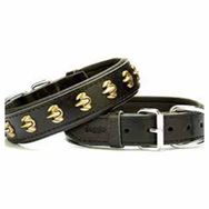 Doggie El Yapımı Swarovski Kristal Taşlı Siyah 1.5x35-40 cm Köpek Göğüs Tasması