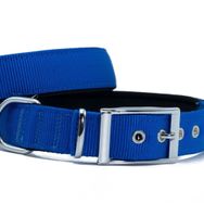 Doggie Elit Dokumadan El Yapımı Lacivert 3x47-55 cm Köpek Boyun Tasması