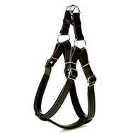 Doggie Fırstclass Siyah 2.5x65-75 cm Xlarge Deri Ronın Köpek Göğüs Tasması