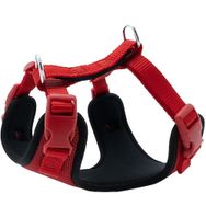 Doggie Hava Alan Dokumadan El Yapımı Kırmızı 1.5x40-50 cm Köpek Göğüs Tasması