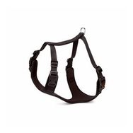 Doggie Hava Alan Dokumadan El Yapımı Siyah 2.5x70-80 cm Köpek Göğüs Tasması