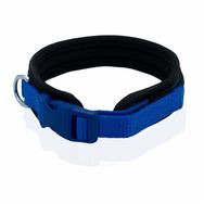 Doggie Havalı Dokuma Royal Mavi 1,5x30- 40 cm Boyun Tasması