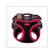 Doggie Kırmızı XS 30-34 cm Havalı Dokuma Neon Serisi Küçük Irk Köpek Göğüs Tasması