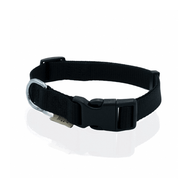 Doggie Klasik Dokuma Siyah 3x45-60 cm Köpek Boyun Tasması