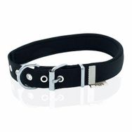 Doggie Konfor Dokuma Siyah 3x42- 50 cm Boyun Tasması