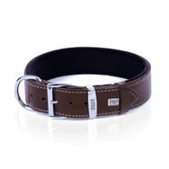 Doggie Konfor Kahve Kemik Desenli 3.5x37-55 cm Köpek Boyun Tasması