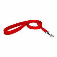 Doggie Konforlu Dokumadan El Yapımı Kırmızı 2.5x120 cm Köpek Gezdirme Kayışı