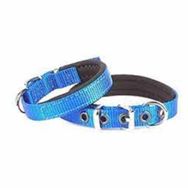 Doggie Konforlu Dokumadan El Yapımı Lacivert 1.5x25-30 cm Köpek Boyun Tasması