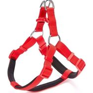 Doggie Konforlu Dokumadan El Yapımı Ronin Model Kırmızı 2x45-55 cm Köpek Göğüs Tasması