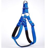 Doggie Konforlu Dokumadan El Yapımı Ronin Model Lacivert 2.5x70-80 cm Köpek Göğüs Tasması