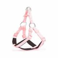 Doggie Konforlu Dokumadan El Yapımı Ronin Model Pembe 1x30-35 cm Köpek Göğüs Tasması
