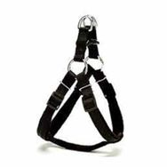 Doggie Konforlu Dokumadan El Yapımı Ronin Model Siyah 1x30-35 cm Köpek Göğüs Tasması