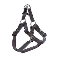 Doggie Konforlu Dokumadan El Yapımı Ronin Model Siyah 2.5x70-80 cm Köpek Göğüs Tasması