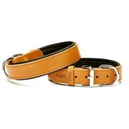 Doggie Konforlu El Yapımı Kamel 3x42-50 cm Köpek Boyun Tasması