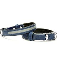 Doggie Konforlu El Yapımı Lacivert 1.5x25-30 cm Köpek Boyun Tasması