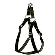 Doggie Konforlu El Yapımı Ronin Model Siyah 3x70-80 cm Köpek Göğüs Tasması