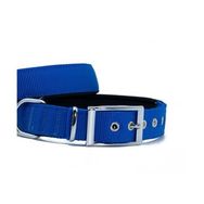 Doggie L Elit Dokuma 3x47-55 cm Royal Mavi Köpek Boyun Tasması