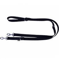 Doggie M 2x120-200 cm Siyah Dokuma Ayarlanabilir Özellikli Köpek Gezdirme Kayışı