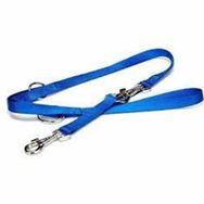 Doggie Medium Mavi 2x120 190 cm Classic Dokuma Köpek Gezdirme Tasması