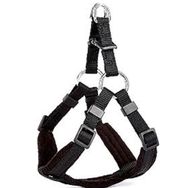 Doggie Polar Dokumadan El Yapımı Ronin Model Siyah 1x30-35 cm Köpek Göğüs Tasması