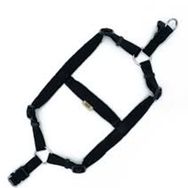 Doggie Polar Dokumadan El Yapımı Ronin Model Siyah 2.5x70-80 cm Köpek Göğüs Tasması