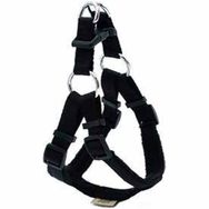 Doggie Polar Dokumadan El Yapımı Ronin Model Siyah 2x45-55 cm Köpek Göğüs Tasması