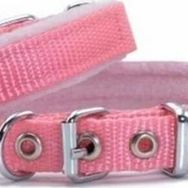 Doggie Polar Pedli Sade Dokuma Pembe 1,5x20-25 cm Köpek Boyun Tasması
