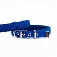 Doggie Polar Pedli Sade Dokuma Royalblue 1,5x20-25 cm Köpek Boyun Tasması