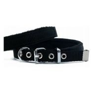 Doggie Polar Pedli Sade Siyah 1,5x20-25 cm Dokuma Köpek Boyun Tasması