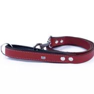 Doggie Premium El Yapımı Kırmızı 2.5x120 cm Köpek Gezdirme Kayışı
