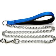 Doggie Royalblue Konforlu Dokumadan El Yapımı Köpek Gezdirme Kayışı